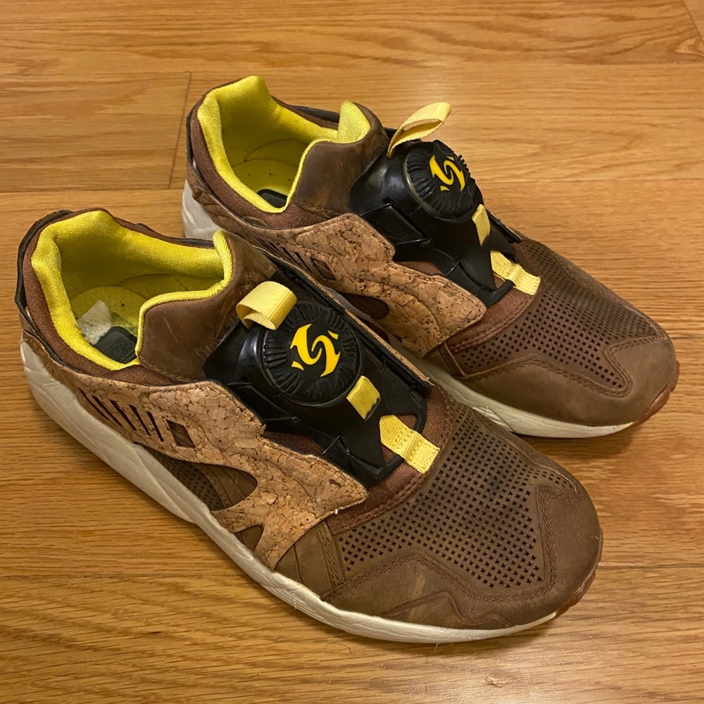 Puma Leather Disc Cage Lux Sneakers 8.5